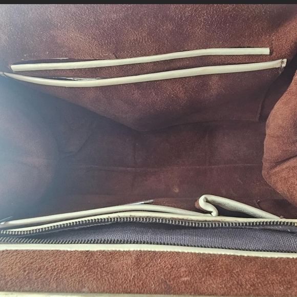 Ostrich Leather Handbag Lopez Charcas  Buenos Aires GenuineI - Picture 9 of 9